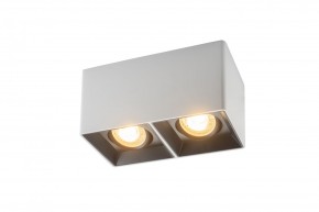 DK3035-WB Светильник накладной IP 20, 10 Вт, GU5.3, LED, белый/черный, пластик в Снежинске - snezhinsk.ok-mebel.com | фото