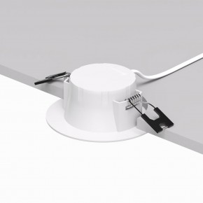 DK3046-WH Встраиваемый светильник, IP 20, 5Вт, LED, белый, пластик в Снежинске - snezhinsk.ok-mebel.com | фото 4