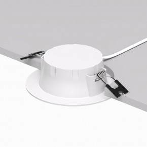 DK3048-WH Встраиваемый светильник, IP 20, 7Вт, LED, белый, пластик в Снежинске - snezhinsk.ok-mebel.com | фото 3