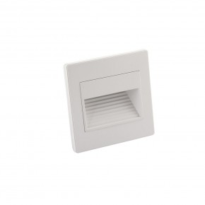 DK3050-WH Светильник встраиваемый в стену, IP 20, LED 3000, 1 Вт, белый, пластик в Снежинске - snezhinsk.ok-mebel.com | фото 2