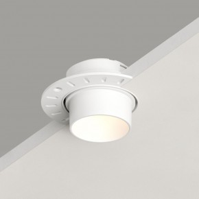 DK3056-WH Встраиваемый светильник под шпатлевку, IP20, до 15 Вт, LED, GU5,3, белый, пластик в Снежинске - snezhinsk.ok-mebel.com | фото 2