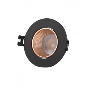 DK3061-BBR Встраиваемый светильник, IP 20, 10 Вт, GU5.3, LED, черный/бронзовый, пластик в Снежинске - snezhinsk.ok-mebel.com | фото 1
