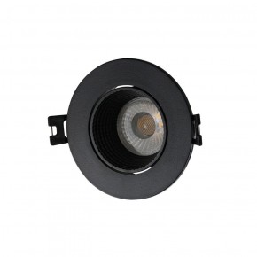 DK3061-BK Встраиваемый светильник, IP 20, 10 Вт, GU5.3, LED, черный/черный, пластик в Снежинске - snezhinsk.ok-mebel.com | фото