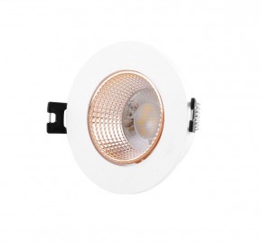 DK3061-WBR Встраиваемый светильник, IP 20, 10 Вт, GU5.3, LED, белый/бронзовый, пластик в Снежинске - snezhinsk.ok-mebel.com | фото