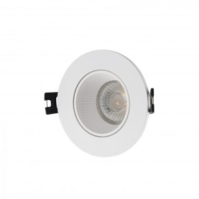 DK3061-WH Встраиваемый светильник, IP 20, 10 Вт, GU5.3, LED, белый/белый, пластик в Снежинске - snezhinsk.ok-mebel.com | фото