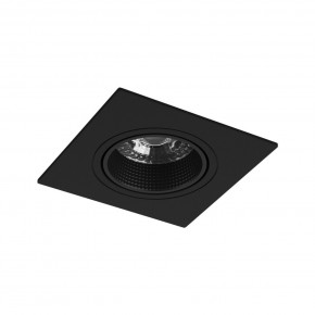 DK3071-BK Встраиваемый светильник, IP 20, 10 Вт, GU5.3, LED, черный/черный, пластик в Снежинске - snezhinsk.ok-mebel.com | фото 6