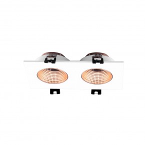 DK3072-WBR Встраиваемый светильник, IP 20, 10 Вт, GU5.3, LED, белый/бронзовый, пластик в Снежинске - snezhinsk.ok-mebel.com | фото 2