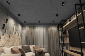 DK3090-BK+CH Светильник накладной IP 20, 10 Вт, GU5.3, LED, черный/хром, пластик в Снежинске - snezhinsk.ok-mebel.com | фото 2