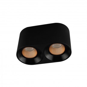 DK3096-BK+BR Светильник накладной IP 20, 10 Вт, GU5.3, LED, черный/бронзовый, пластик в Снежинске - snezhinsk.ok-mebel.com | фото