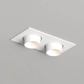 DK3122-WH Встраиваемый светильник, IP20, до 15 Вт, LED, GU5,3, белый, пластик в Снежинске - snezhinsk.ok-mebel.com | фото