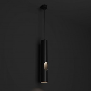 DK4045-BK Подвесной светильник, с декоративным вырезом, IP 20, до 15 Вт, LED, GU10, черный, алюминий в Снежинске - snezhinsk.ok-mebel.com | фото 2