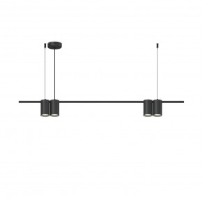 DK4061-BK Подвесной светильник ORBIT, IP20, 4xGU10 LED до 15 Вт, черный матовый, алюминий в Снежинске - snezhinsk.ok-mebel.com | фото 3