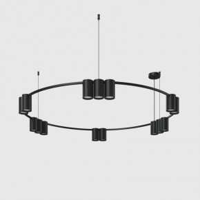DK4067-BK Подвесной светильник ORBIT, IP20, 15xGU10 LED до 15 Вт, черный матовый, алюминий в Снежинске - snezhinsk.ok-mebel.com | фото 2