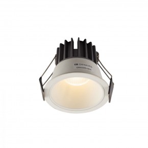 DK4400-WH Встраиваемый светильник, IP 20, 7 Вт, LED 3000, белый, алюминий в Снежинске - snezhinsk.ok-mebel.com | фото
