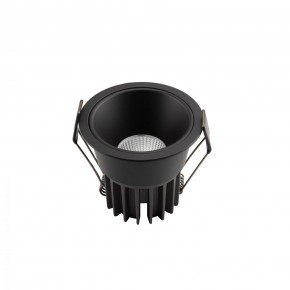 DK4500-BK Встраиваемый светильник, IP 20, 12 Вт, LED 3000, черный, алюминий в Снежинске - snezhinsk.ok-mebel.com | фото