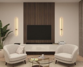 DK5014-SG Бра 1000 мм, 3000К, IP20, 12 Вт, матовое золото в Снежинске - snezhinsk.ok-mebel.com | фото 5