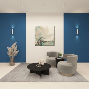 DK5022-WH Настенный светильник, IP20, до 15 Вт, LED, 2xGU10, белый, алюминий в Снежинске - snezhinsk.ok-mebel.com | фото 4