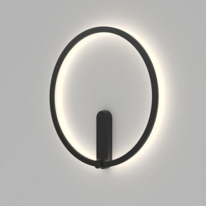 DK5035-BK Бра ROUND со светодиодом, IP20, 24W, 3000/4000/6500K, черный, алюминий в Снежинске - snezhinsk.ok-mebel.com | фото