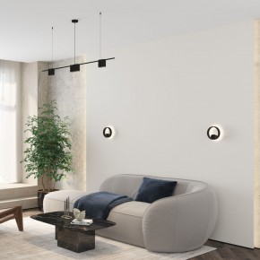 DK5060-BK Бра ORBIT, IP20, 3000К, LED, 10 Вт, черный матовый, алюминий в Снежинске - snezhinsk.ok-mebel.com | фото 5