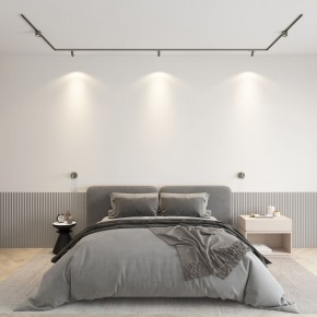 DK5072-DN Бра SHINE WALL со светодиодом, D104*H68, IP20, 3000К, 3W, RA?90, темный никель, алюминий в Снежинске - snezhinsk.ok-mebel.com | фото 4
