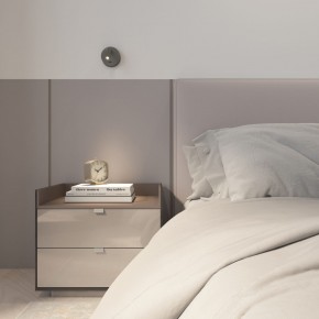 DK5072-DN Бра SHINE WALL со светодиодом, D104*H68, IP20, 3000К, 3W, RA?90, темный никель, алюминий в Снежинске - snezhinsk.ok-mebel.com | фото 9