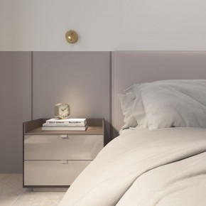 DK5072-SB Бра SHINE WALL со светодиодом, D104*H68, IP20, 3000К, 3W, RA?90, сатинированная латунь, алюминий в Снежинске - snezhinsk.ok-mebel.com | фото 9