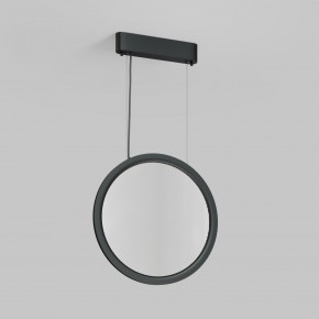 DK6604-BK Подвесной вертикальный светильник Veil со светодиодом H1500 d450 220V 36W 3000-6000K IP20 черный алюминий в Снежинске - snezhinsk.ok-mebel.com | фото 2
