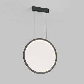 DK6606-BK Подвесной вертикальный светильник Veil со светодиодом H1700 d600 220V 48W 3000-6000K IP20 черный алюминий в Снежинске - snezhinsk.ok-mebel.com | фото 3
