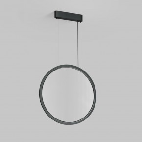 DK6606-BK Подвесной вертикальный светильник Veil со светодиодом H1700 d600 220V 48W 3000-6000K IP20 черный алюминий в Снежинске - snezhinsk.ok-mebel.com | фото 4