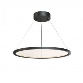 DK6616-BK Подвесной горизонтальный светильник Veil со светодиодом H900 d600 220V 48W 3000-6000K IP20 черный алюминий в Снежинске - snezhinsk.ok-mebel.com | фото 4