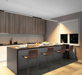 DK9123-WH Линейный светильник 30W 1250mm 3000K, белый в Снежинске - snezhinsk.ok-mebel.com | фото 4