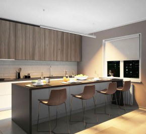 DK9203-WH Линейный светильник 52W 2000mm 3000K, белый в Снежинске - snezhinsk.ok-mebel.com | фото 4