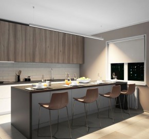 DK9254-WH Линейный светильник 62W 2500mm 4000K, белый в Снежинске - snezhinsk.ok-mebel.com | фото 4