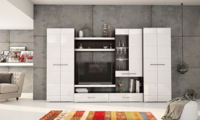 Фиеста №15 Комод с 6ю ящ (Венге/Белый глянец) в Снежинске - snezhinsk.ok-mebel.com | фото 2