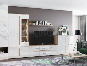 КИМ Шкаф с подсветкой (белый) в Снежинске - snezhinsk.ok-mebel.com | фото 7