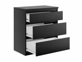 Комод КАСТОР с тремя ящиками, цвет Дуб Венге в Снежинске - snezhinsk.ok-mebel.com | фото 2