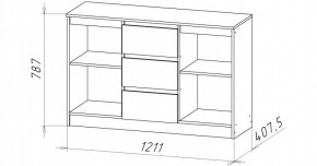 НИЦЦА-5 Комод (НЦ.05) в Снежинске - snezhinsk.ok-mebel.com | фото 2