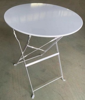 Комплект садовой мебели OTS-001R (стол + 2 стула) металл в Снежинске - snezhinsk.ok-mebel.com | фото 4