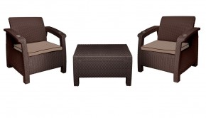 Комплект уличной мебели Yalta Premium Terrace Set (Ялта) шоколадый (+подушки под спину) в Снежинске - snezhinsk.ok-mebel.com | фото 8