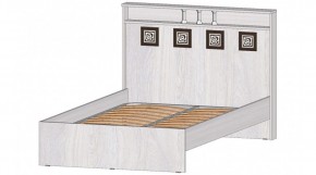 КОСТА-РИКА Кровать 1200 с основанием (анкор светлый) в Снежинске - snezhinsk.ok-mebel.com | фото