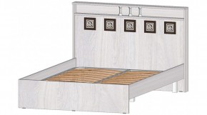 КОСТА-РИКА Кровать 1400 с основанием (анкор светлый) в Снежинске - snezhinsk.ok-mebel.com | фото