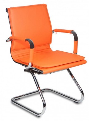Кресло для посетителя Бюрократ CH-993-Low-V/orange оранжевый в Снежинске - snezhinsk.ok-mebel.com | фото 1