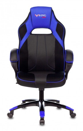 Кресло игровое Бюрократ VIKING 2 AERO BLUE черный/синий в Снежинске - snezhinsk.ok-mebel.com | фото 2