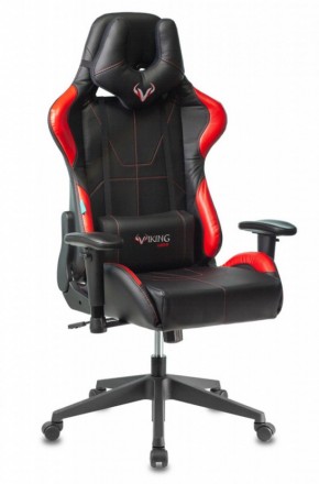 Кресло игровое Бюрократ VIKING 5 AERO RED черный/красный в Снежинске - snezhinsk.ok-mebel.com | фото