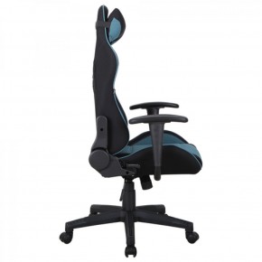 Кресло компьютерное BRABIX "GT Racer GM-100" (черное/голубое) 531818 в Снежинске - snezhinsk.ok-mebel.com | фото 3