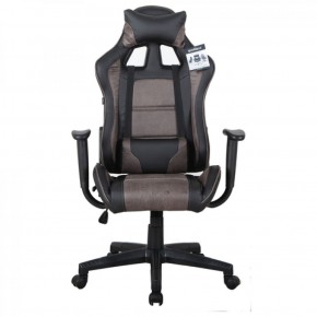 Кресло компьютерное BRABIX "GT Racer GM-100" (черное/коричневое) 531819 в Снежинске - snezhinsk.ok-mebel.com | фото 3