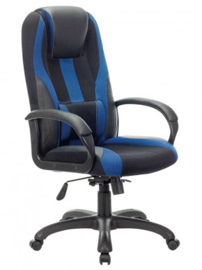 Кресло компьютерное BRABIX PREMIUM "Rapid GM-102" (экокожа/ткань, черное/синее) 532106 в Снежинске - snezhinsk.ok-mebel.com | фото