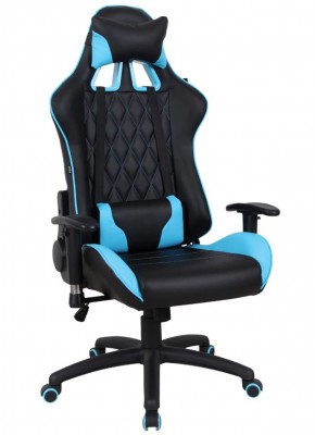 Кресло компьютерное BRABIX "GT Master GM-110" (черное/голубое) 531928 в Снежинске - snezhinsk.ok-mebel.com | фото