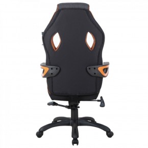 Кресло компьютерное BRABIX Techno Pro GM-003 (ткань черное/серое, вставки оранжевые) 531813 в Снежинске - snezhinsk.ok-mebel.com | фото 5