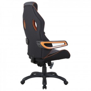 Кресло компьютерное BRABIX Techno Pro GM-003 (ткань черное/серое, вставки оранжевые) 531813 в Снежинске - snezhinsk.ok-mebel.com | фото 6